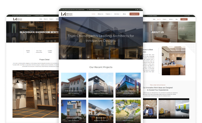 Website Development for Inner Value Architects